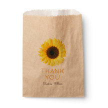 Rustieke Zonnebloem Dank Je