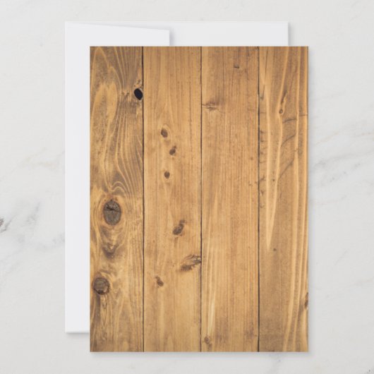 Rustieke Zonnebloem Eucalyptus Kruisdoop Kaart (Achterkant)