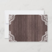 Rustieke Zonnebloem Hout Herfst RSVP behuizing Kaa (Achterkant)