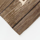 Rustieke Zonnebloem Land Mason Jar Bloemen Barnyar Fleece Deken (Hoek)