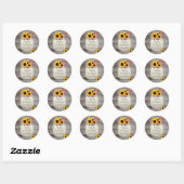 Rustieke Zonnebloem Mason Jar Stickers (Vel)