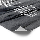 Rustieke Zonnebloem Rode Rose Bruiloft Zitkaarten Poster (Hoek)