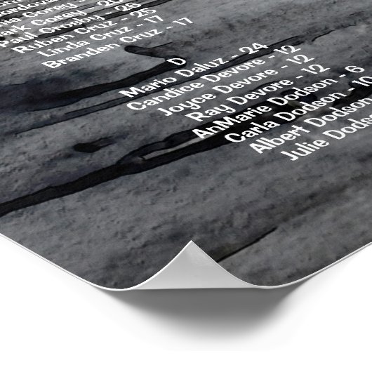 Rustieke Zonnebloem Rode Rose Bruiloft Zitkaarten Poster (Hoek)