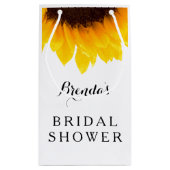 rustieke zonnebloem | Vrijgezellenfeesten cadeauta Klein Cadeauzakje (Achterkant)