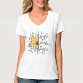 Rustieke Zonnebloem Vrouw Mam Boss T shirt (Voorkant)