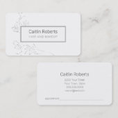 Rustieke Zonnebloem Wedding Planner Afspraakkaart Afsprakenkaartje (Voorkant / Achterkant)