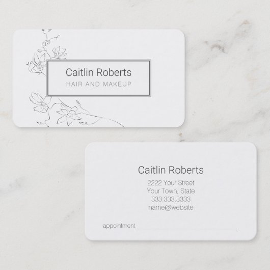 Rustieke Zonnebloem Wedding Planner Afspraakkaart Afsprakenkaartje (Voorkant / Achterkant)