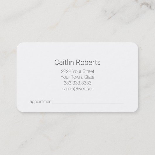 Rustieke Zonnebloem Wedding Planner Afspraakkaart Afsprakenkaartje (Achterkant)