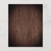 Rustieke Zonnebloemen Rozen Ik doe BBQ Verloving I (Achterkant)