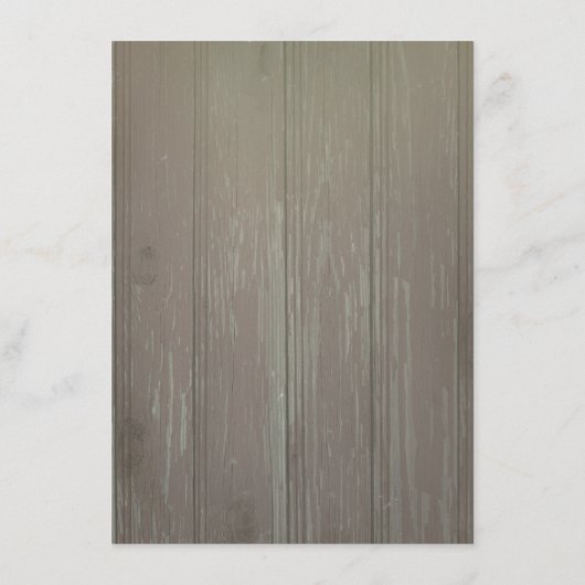 Rustieke Zonnebloemen Trouwinformatie Gast Kaart (Achterkant)