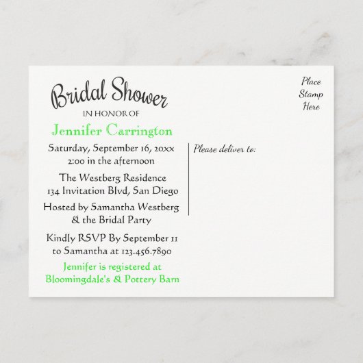 Rustieke Zonnebloemen Vrijgezellenfeest Gele Bloem Uitnodiging Briefkaart (Achterkant)