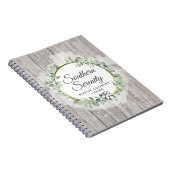 Rustieke Zuidelijke Aquarel Katoen & Botanisch Blo Notitieboek (Rechterzijde)