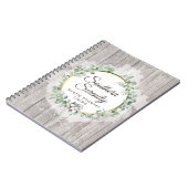 Rustieke Zuidelijke Aquarel Katoen & Botanisch Blo Notitieboek (Linkerzijde)