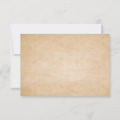 Rustieke Zuidwest Spaanse cowboy verjaardag Bedankkaart (Achterkant)