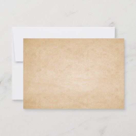 Rustieke Zuidwest Spaanse cowboy verjaardag Bedankkaart (Achterkant)