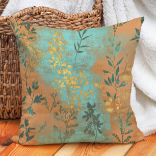 Rustieke Zuidwesterse Boho Chic Terracotta Turquoi Kussen