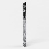 Rustieke zwart-wit foto beste papa ooit Initiaal Case-Mate iPhone Case (Achterkant/rechts)