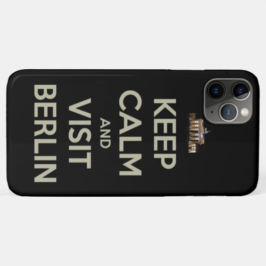 rustig aan berlijn Case-Mate iPhone case (Achterkant (horizontaal))