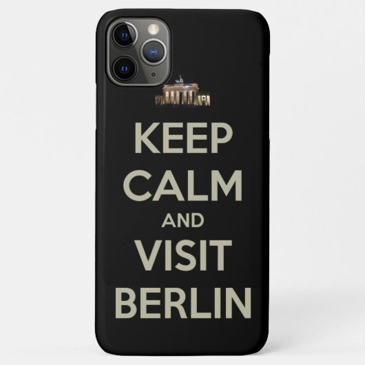 rustig aan berlijn Case-Mate iPhone case (Achterkant)