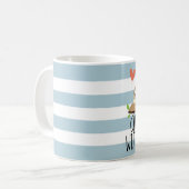 Rustig aan, grappige Valentijnsdag Koffiemok (Voorkant links)