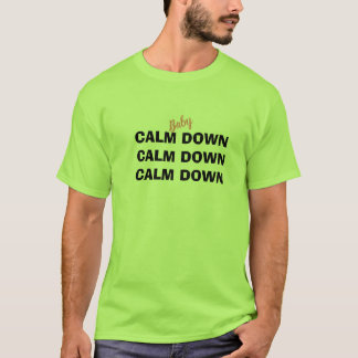 Rustig aan Heren T-shirt in groene kleur