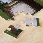 Rustig aan het kanaal legpuzzel (Zijkant)