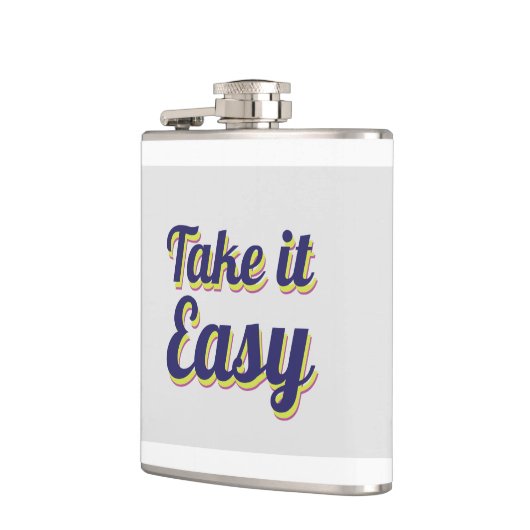 Rustig aan heupfles (Links)