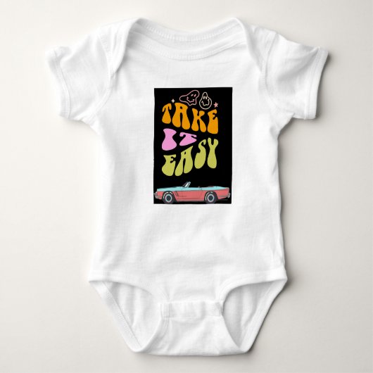 Rustig aan kinder romper (Voorkant)