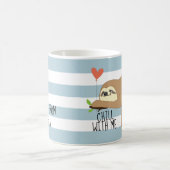 Rustig aan, lieve Valentijnsdag Koffiemok (Center)