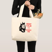 Rustig aan, Meg Grote Tote Bag (Voorkant (product))