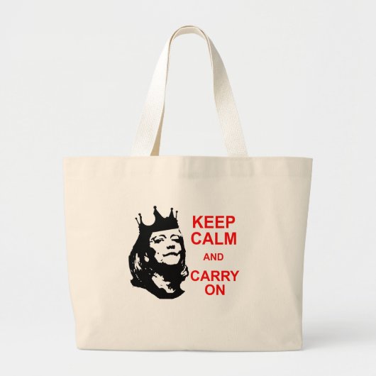 Rustig aan, Meg Grote Tote Bag (Voorkant)