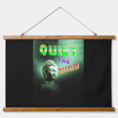 Rustig aan met de geest hangend wandkleed (Voorkant)