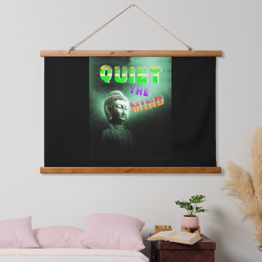 Rustig aan met de geest hangend wandkleed (Slaapkamer)