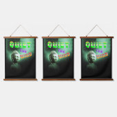 Rustig aan met de geest hangend wandkleed (Driedubbel)