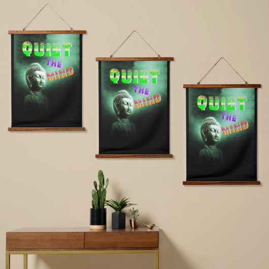 Rustig aan met de geest hangend wandkleed (Asymmetrisch)