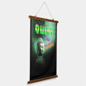 Rustig aan met de geest hangend wandkleed (Gebogen)