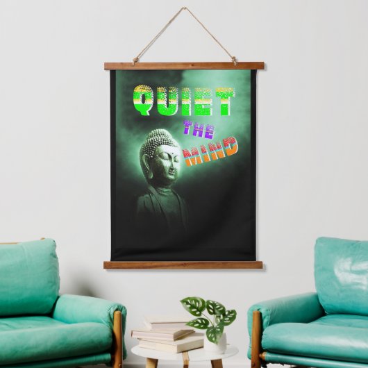 Rustig aan met de geest hangend wandkleed (Woonkamer)