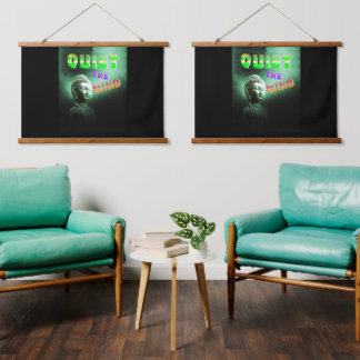 Rustig aan met de geest hangend wandkleed