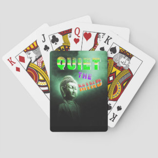 Rustig aan met de geest pokerkaarten