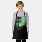 Rustig aan met de geest schort (Gedragen)