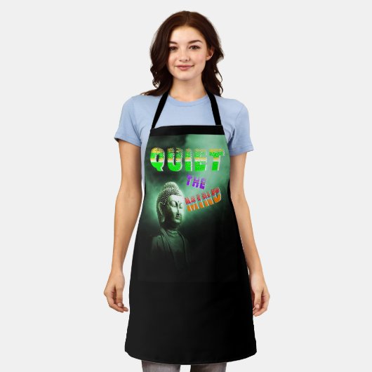 Rustig aan met de geest schort (Gedragen)