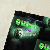 Rustig aan met de geest strandlaken (In situ)