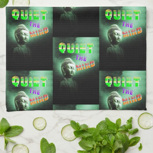Rustig aan met de geest theedoek (Gevouwen)