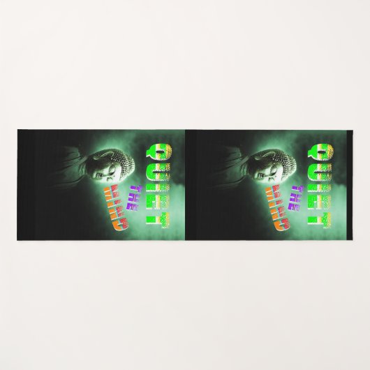 Rustig aan met de geest yogamat (Voorkant (horizontaal))