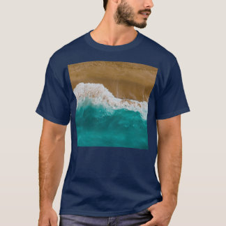 Rustig aan op het strand t-shirt