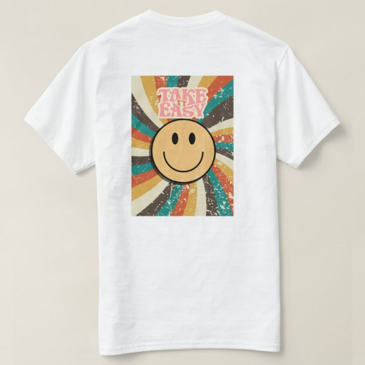 Rustig aan t-shirt (Design achterkant)