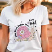 Rustig aan voordat je uitbrandt Tri-Blend shirt