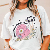 Rustig aan voordat je uitbrandt Tri-Blend shirt