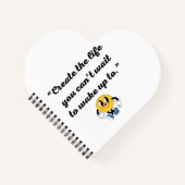 Rustig Abstract spiraal Notitieboek (Voorkant)