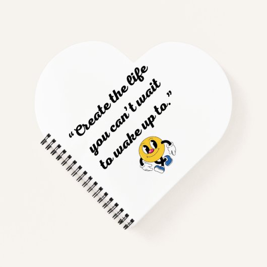 Rustig Abstract spiraal Notitieboek (Voorkant)